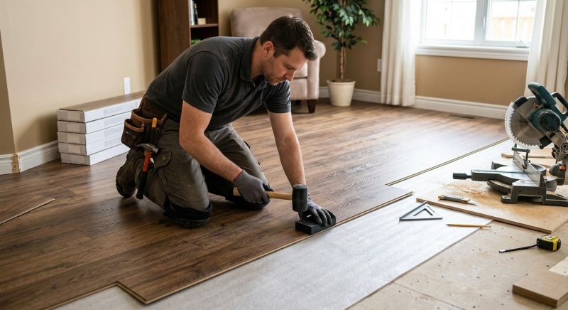Laminate Floor Installation in Greencastle, IN