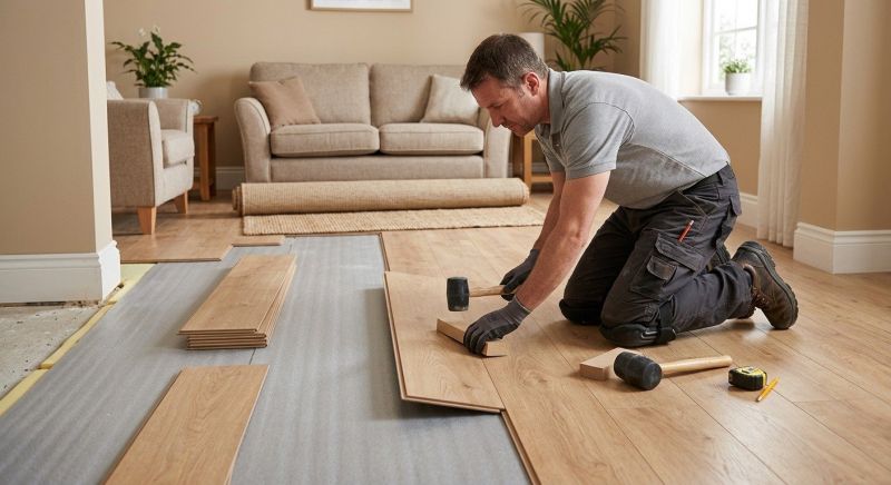 Laminate Floor Installation in Terre Haute, IN