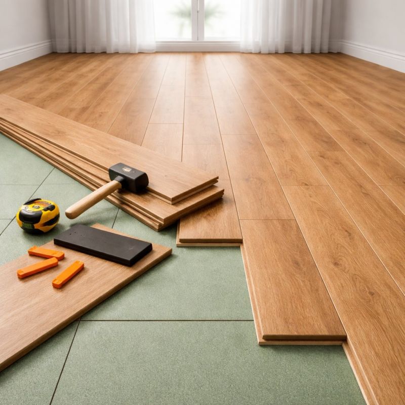 Laminate Floor Remodeling in Parke County, IN