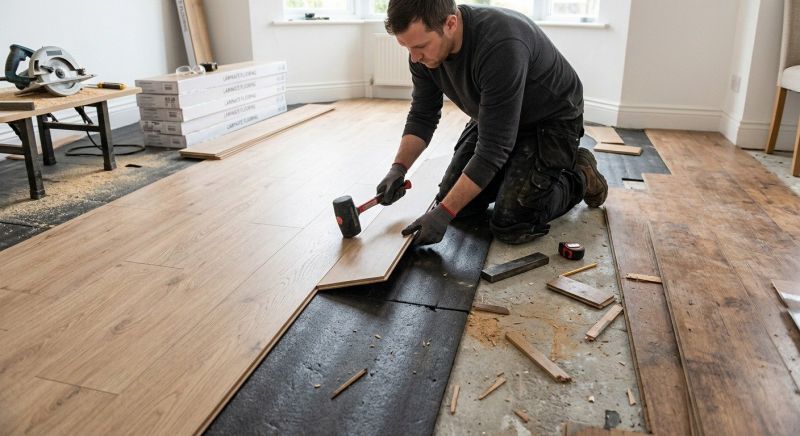 Laminate Floor Replacement in Parke County, IN