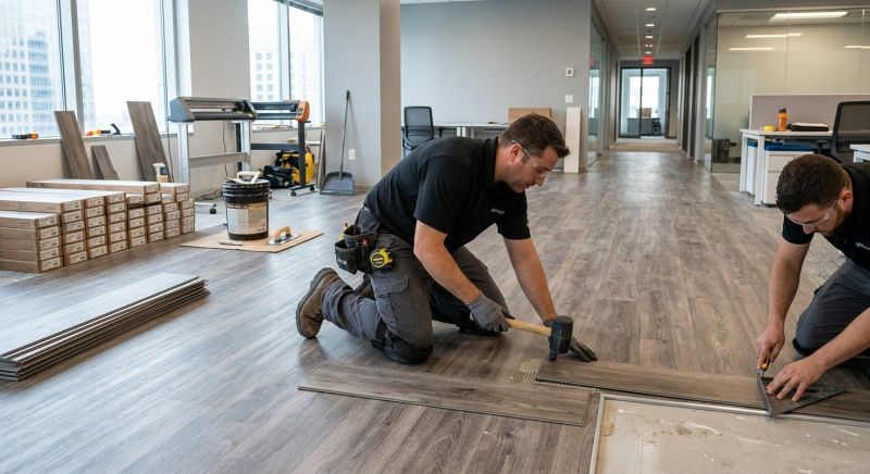 Linoleum Floor Installation in Cayuga, IN