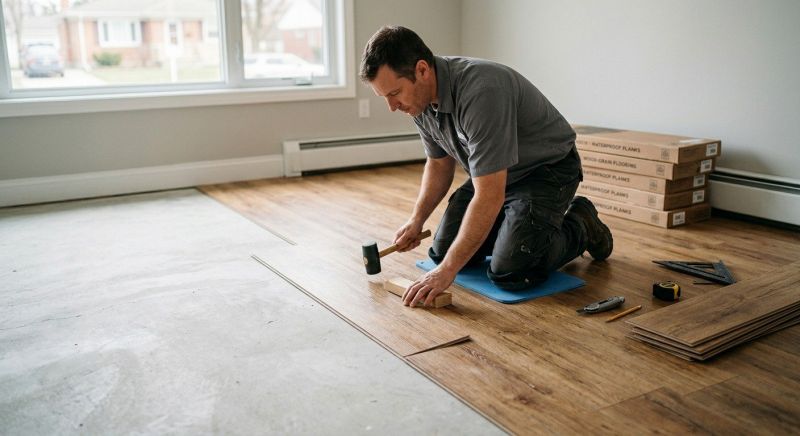 Linoleum Floor Installation in Greencastle, IN