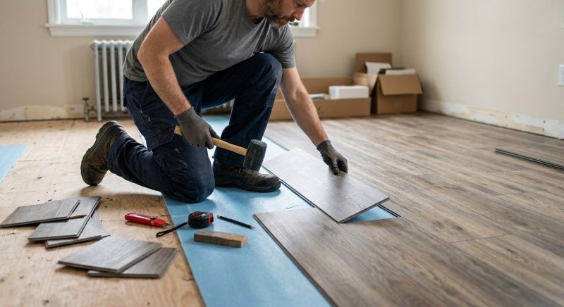 Linoleum Floor Installation in Greencastle, IN