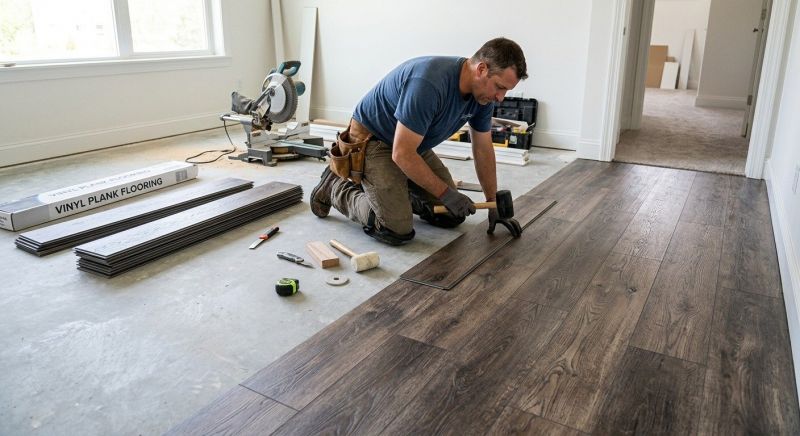 Linoleum Floor Installation in Parke County, IN