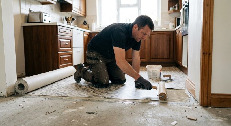 Linoleum Floor Installation in Mecca, IN