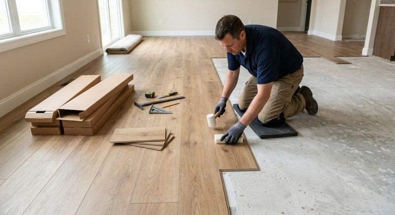 Luxury Vinyl Tile Installation in Brazil, IN