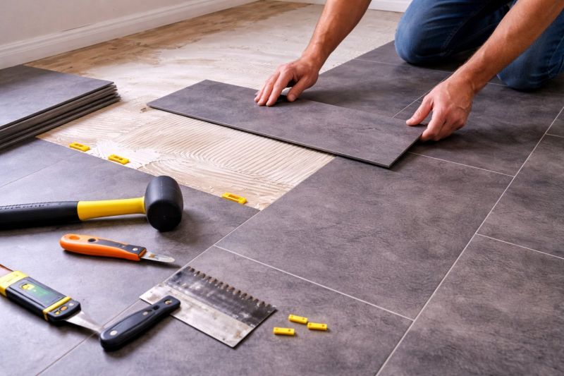 Luxury Vinyl Tile Installation in West Terre Haute, IN