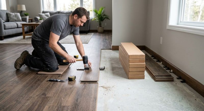 Lvt Flooring Installation in Mecca, IN