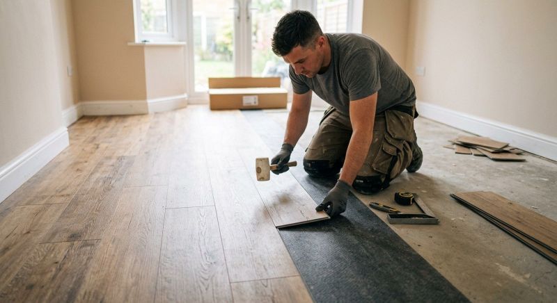 Lvt Flooring Installation in Rockville, IN