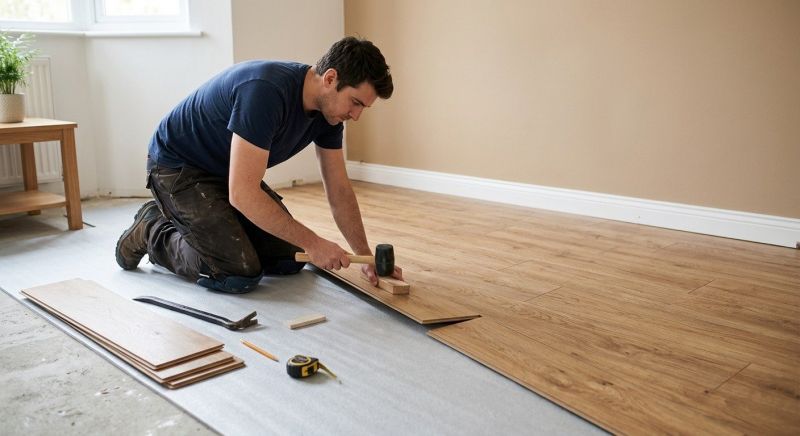 Plank Laminate Installation in Parke County, IN