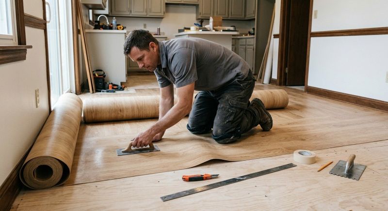 Sheet Flooring Installation in Cayuga, IN