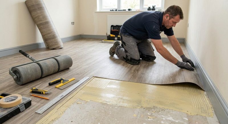 Sheet Flooring Installation in Clay County, IN