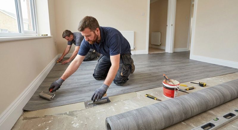 Sheet Flooring Installation in Terre Haute, IN
