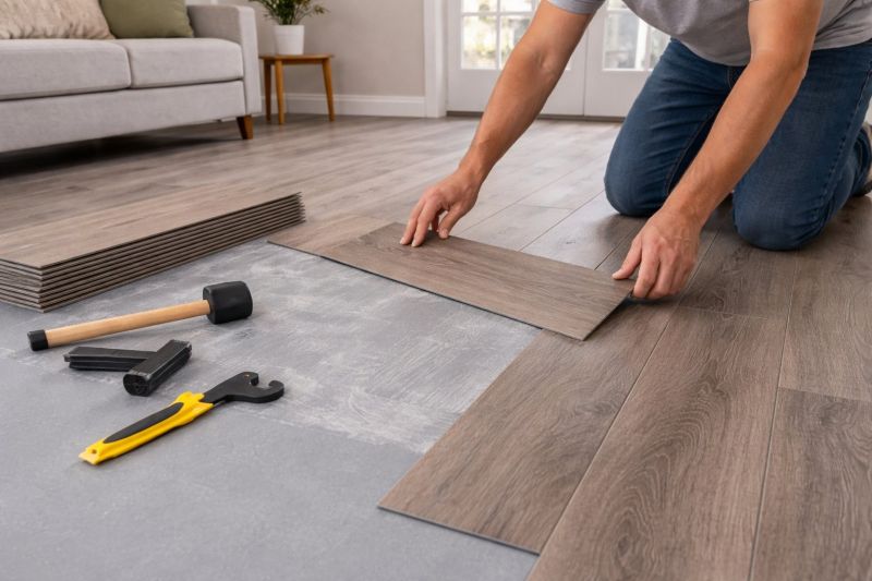 Vinyl Flooring Installation in Clay County, IN