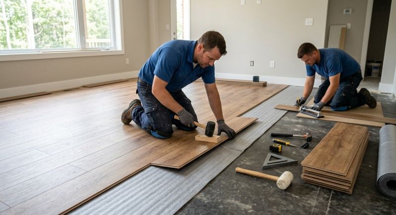 Vinyl Flooring Installation in Greencastle, IN
