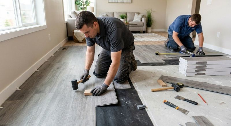 Vinyl Flooring Installation in Parke County, IN