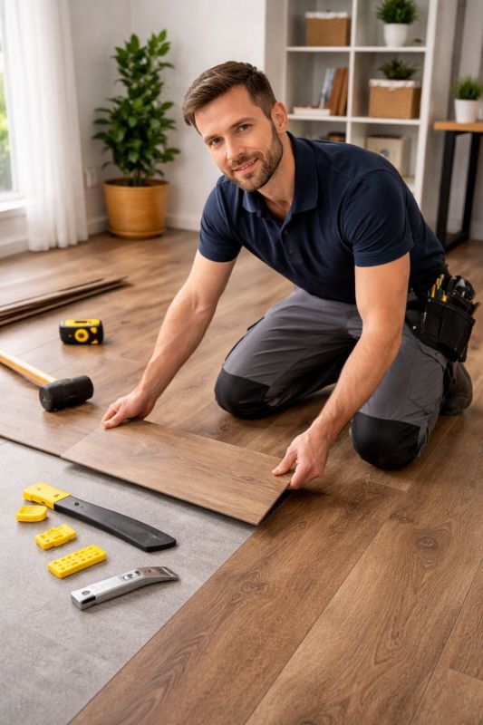 Vinyl Flooring Installation in Mecca, IN