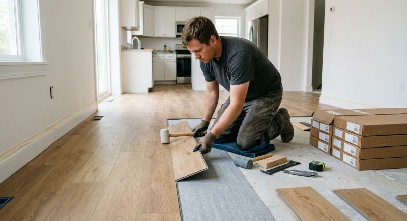 Vinyl Flooring Installation in West Terre Haute, IN