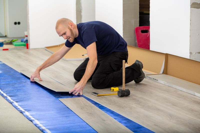 Vinyl Plank Floor Installation in Parke County, IN