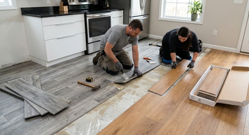 Vinyl Tile Replacement in Parke County, IN