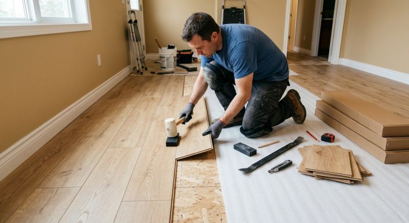 Wood Laminate Installation in Parke County, IN